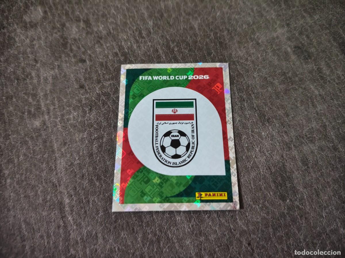 Cromos de Futebol: Cromo IRN1 ESCUDO IRAN. Colecci&oacute;n FIFA WORLD CUP 2026 PANINI Nuevo
