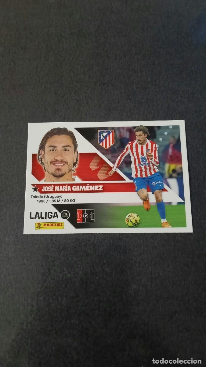 Fu&szlig;ball-Sticker: Gimenez Liga Este 26 27 2026 2027 Atletico de Madrid