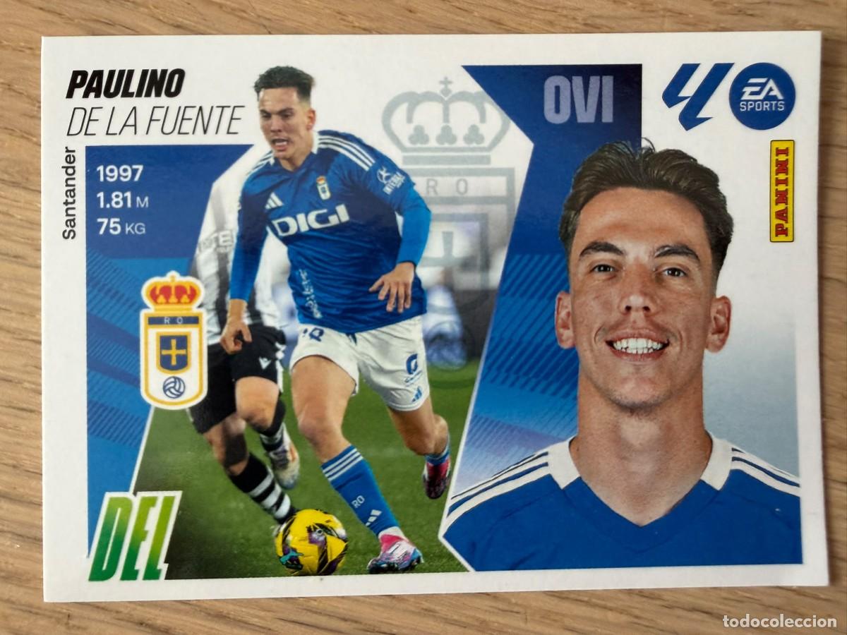 Fu&szlig;ball-Sticker: 20 PAULINO REAL OVIEDO 25 26 2025 2026 LIGA EA SPORTS COLECCIONES ESTE SIN PEGAR STICKER