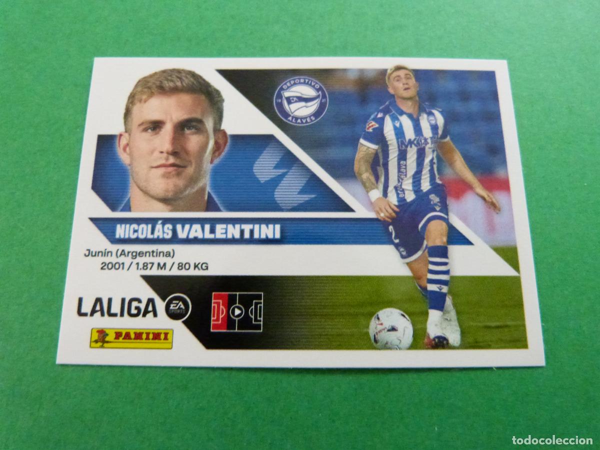 Cromos de f&uacute;tbol: CROMO FUTBOL VALENTINI DEPORTIVO ALAVES SIN PEGAR FICHAJE N&ordm; 30 LIGA ESTE 2026-2027/26-27 PANINI
