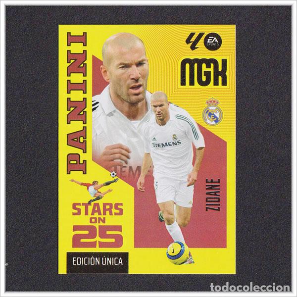 Cromos de f&uacute;tbol: MEGACRACKS 2026 2027 26 27 PANINI ZIDANE 430 REAL MADRID STARS ON 25 EDICI&Oacute;N UNICA ALBUM LIGA MGK