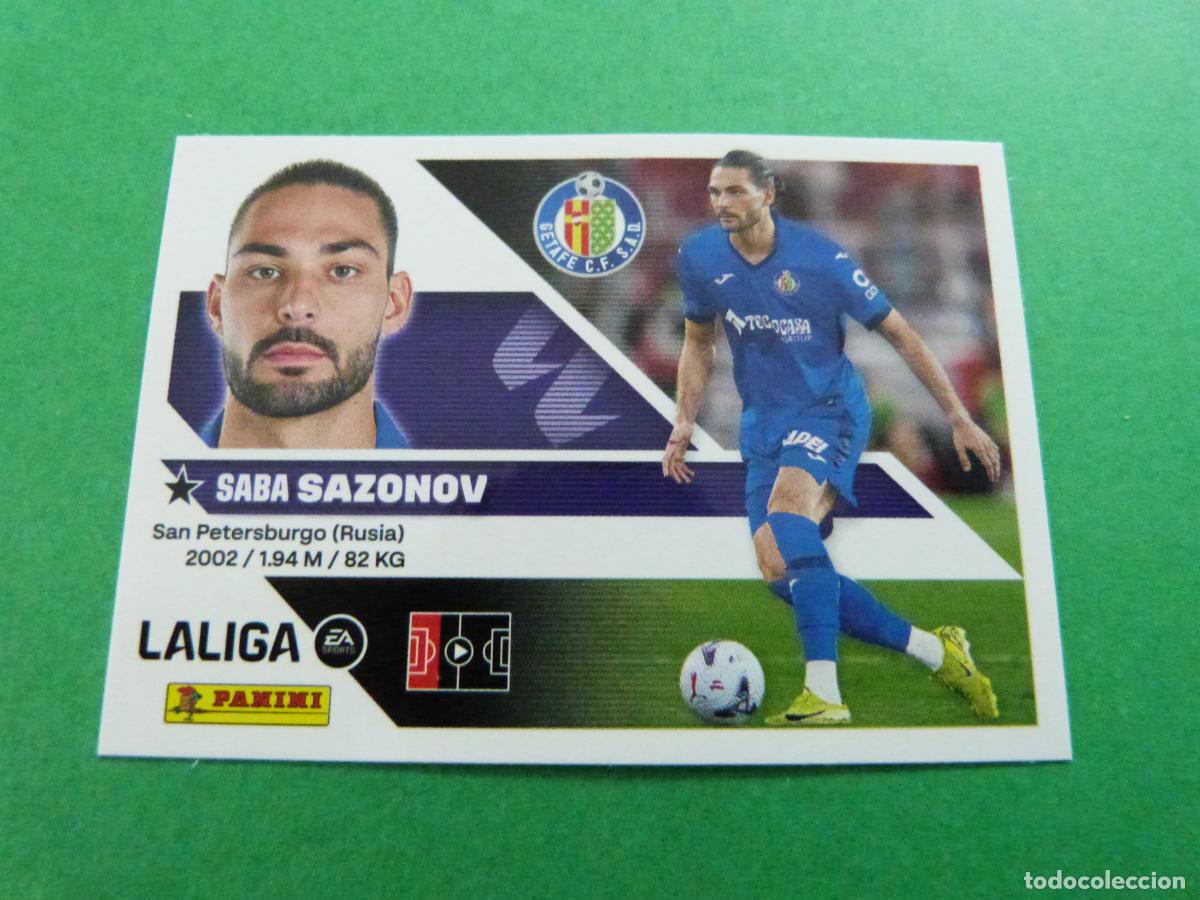 Cromos de f&uacute;tbol: CROMO FUTBOL SAZONOV GETAFEC C.F. SIN PEGAR FICHAJE N&ordm; 31 LIGA ESTE 2026-2027/26-27 PANINI
