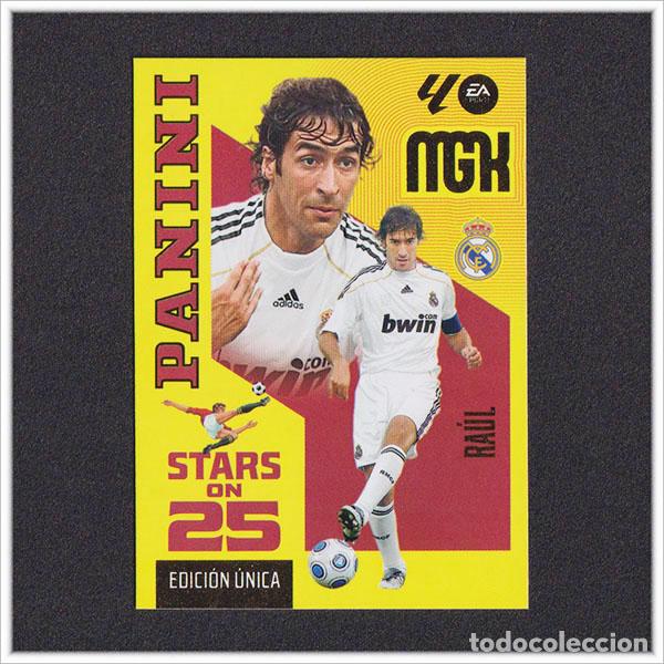 Cromos de f&uacute;tbol: MEGACRACKS 2026 2027 26 27 PANINI RAUL 426 REAL MADRID STARS ON 25 EDICI&Oacute;N UNICA ALBUM LIGA MGK