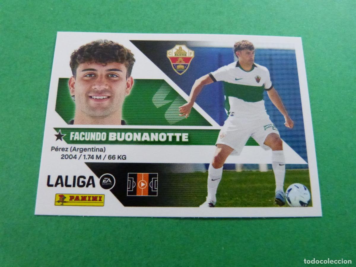 Cromos de f&uacute;tbol: CROMO FUTBOL BUONANOTTE ELCHE C.F. SIN PEGAR FICHAJE N&ordm; 32 LIGA ESTE 2026-2027/26-27 PANINI