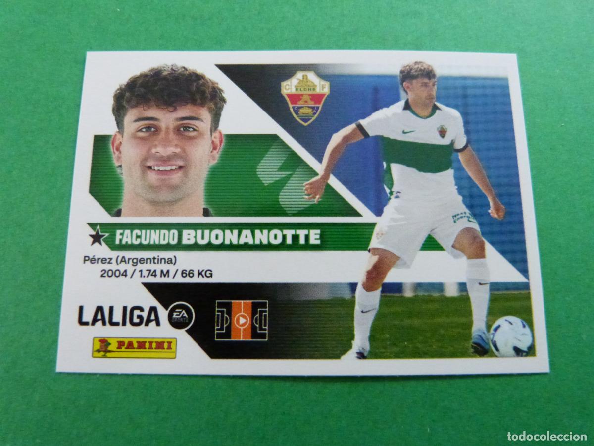Cromos de f&uacute;tbol: CROMO FUTBOL BUONANOTTE ELCHE C.F. SIN PEGAR FICHAJE N&ordm; 32 LIGA ESTE 2026-2027/26-27 PANINI