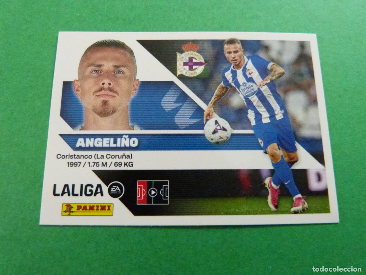 Cromos de f&uacute;tbol: CROMO FUTBOL ANGELI&Ntilde;O DEPORTIVO LA CORU&Ntilde;A SIN PEGAR FICHAJE N&ordm; 33 LIGA ESTE 2026-2027/26-27 PANINI