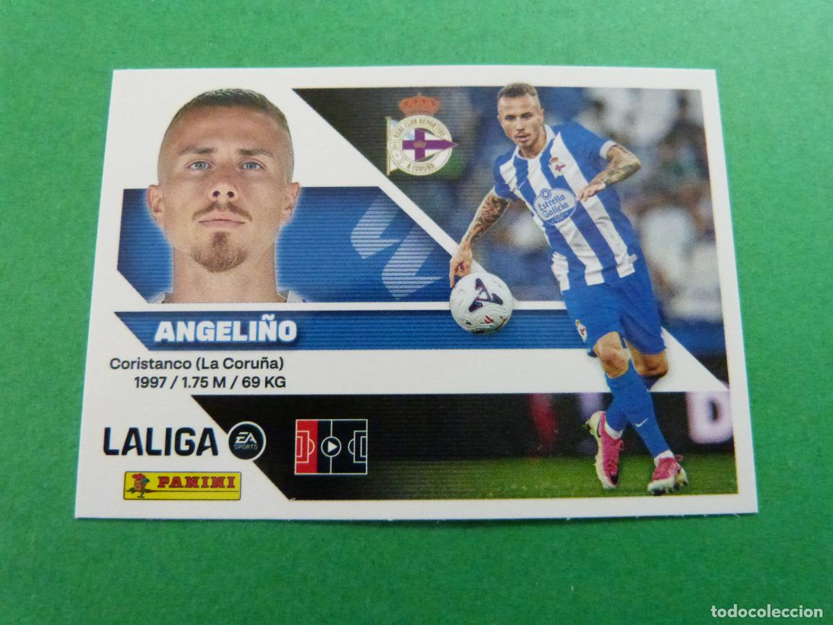 Cromos de f&uacute;tbol: CROMO FUTBOL ANGELI&Ntilde;O DEPORTIVO LA CORU&Ntilde;A SIN PEGAR FICHAJE N&ordm; 33 LIGA ESTE 2026-2027/26-27 PANINI