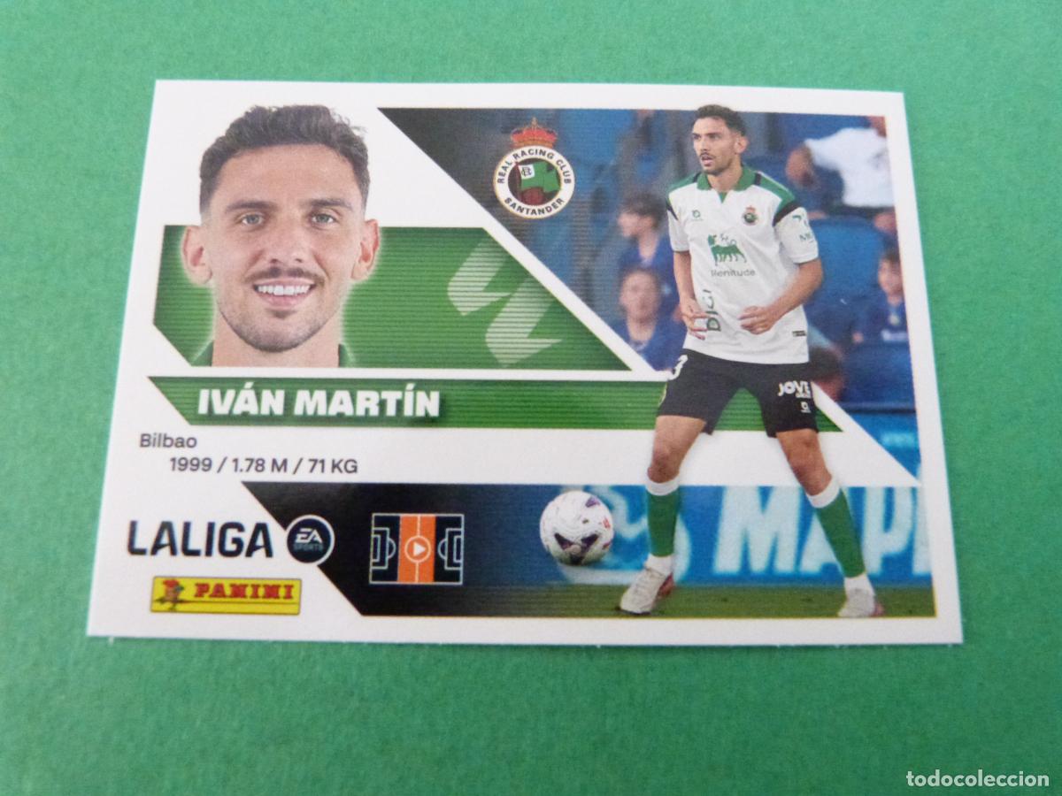 Cromos de f&uacute;tbol: CROMO FUTBOL IVAN MARTIN RACING DE SANTANDER SIN PEGAR FICHAJE N&ordm; 34 LIGA ESTE 2026-2027/26-27