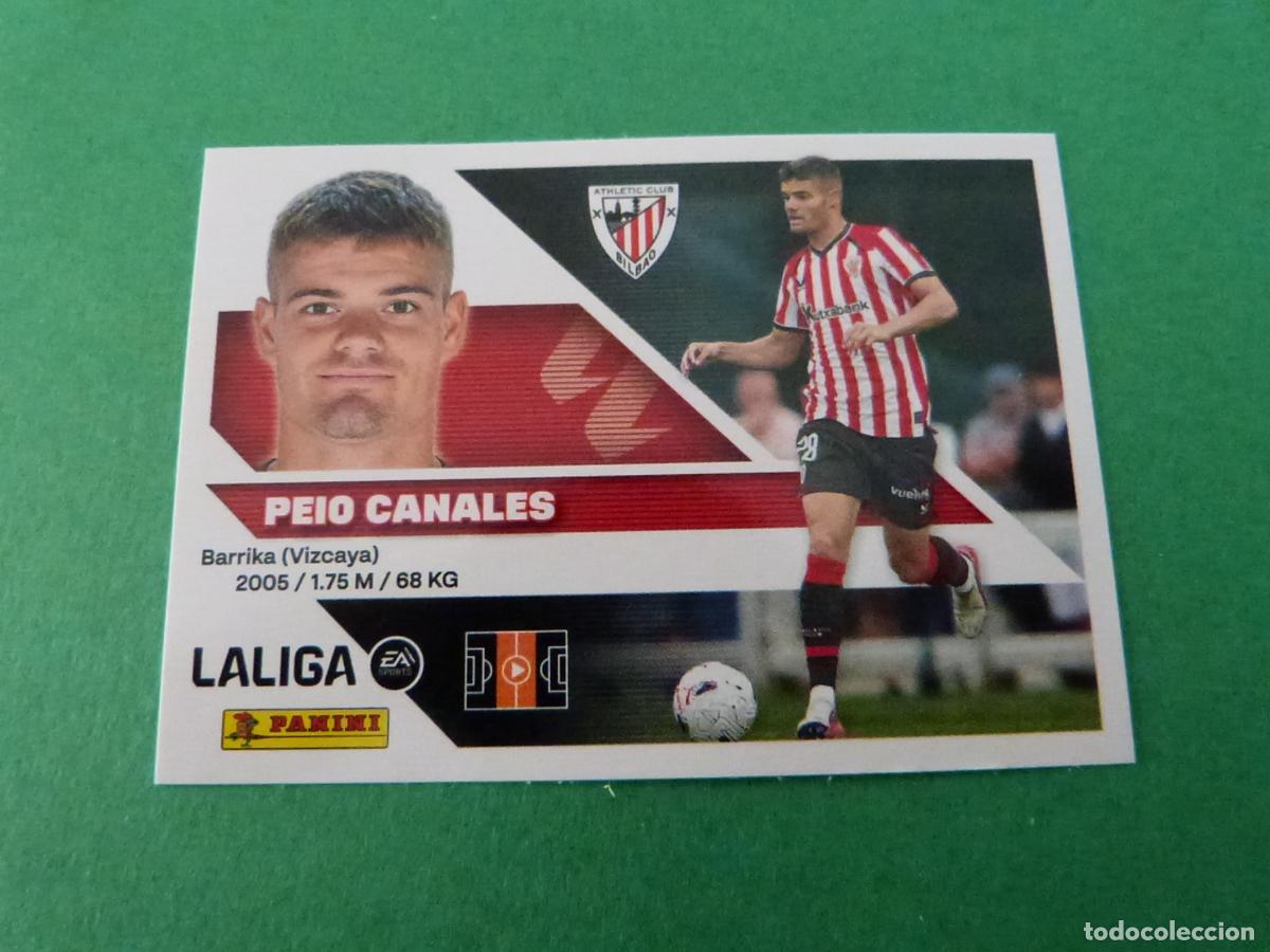 Cromos de f&uacute;tbol: CROMO FUTBOL PEIO CANALES ATH. BILBAO SIN PEGAR FICHAJE N&ordm; 35 LIGA ESTE 2026-2027/26-27