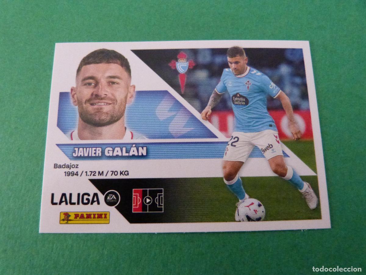 Cromos de f&uacute;tbol: CROMO FUTBOL GALAN CELTA DE VIGO SIN PEGAR FICHAJE N&ordm; 37 LIGA ESTE 2026-2027/26-27