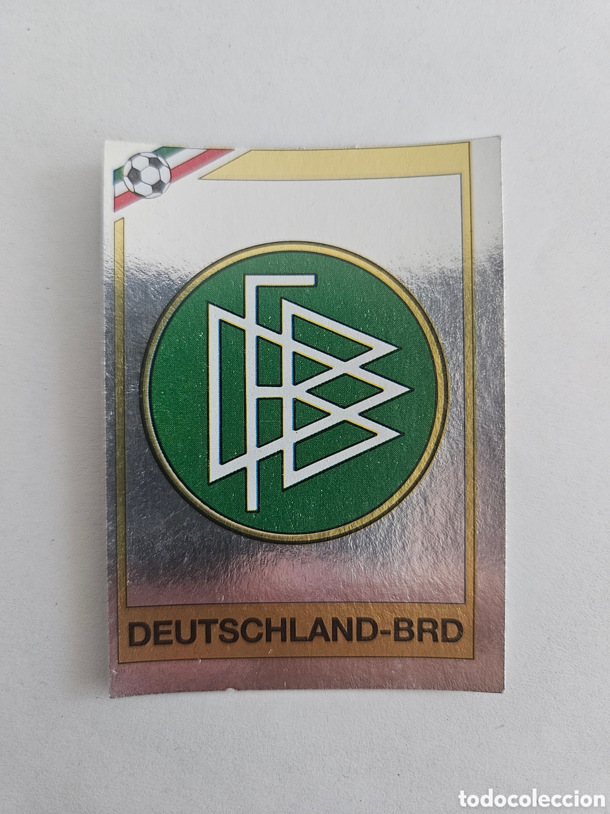 Cromos de f&uacute;tbol: ESCUDO 292 ALEMANIA BRD GERMANY PANINI MEXICO 86 CROMO FUTBOL MUNDIAL WORLD CUP 1986 SIN PEGAR