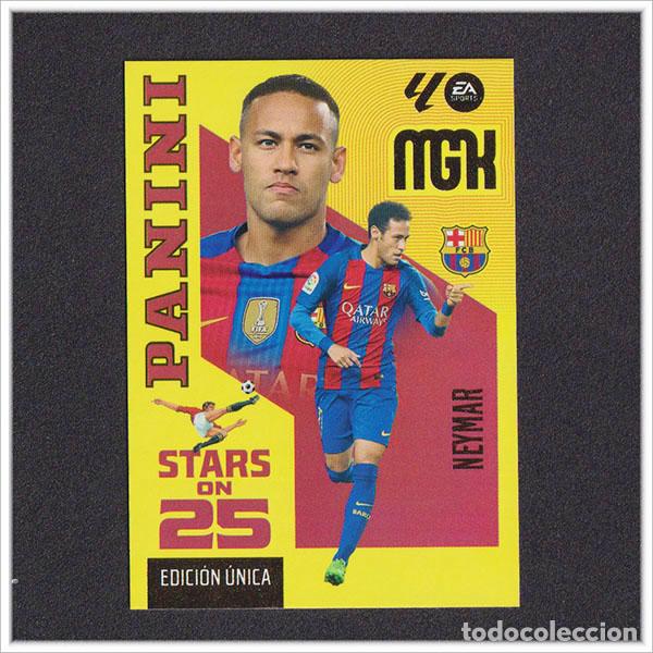 Cromos de f&uacute;tbol: MEGACRACKS 2026 2027 26 27 PANINI NEYMAR 446 BARCELONA BAR&Ccedil;A STARS ON 25 EDICI&Oacute;N UNICA LIGA MGK