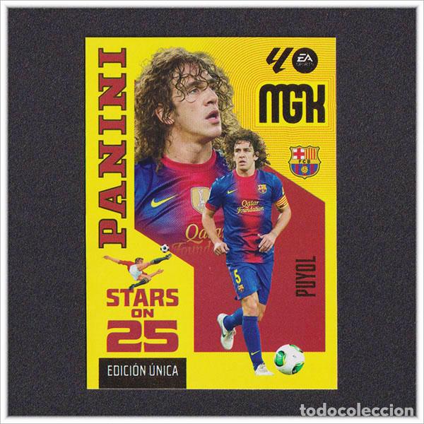 Cromos de f&uacute;tbol: MEGACRACKS 2026 2027 26 27 PANINI PUYOL 429 BARCELONA BAR&Ccedil;A STARS ON 25 EDICI&Oacute;N UNICA LIGA MGK