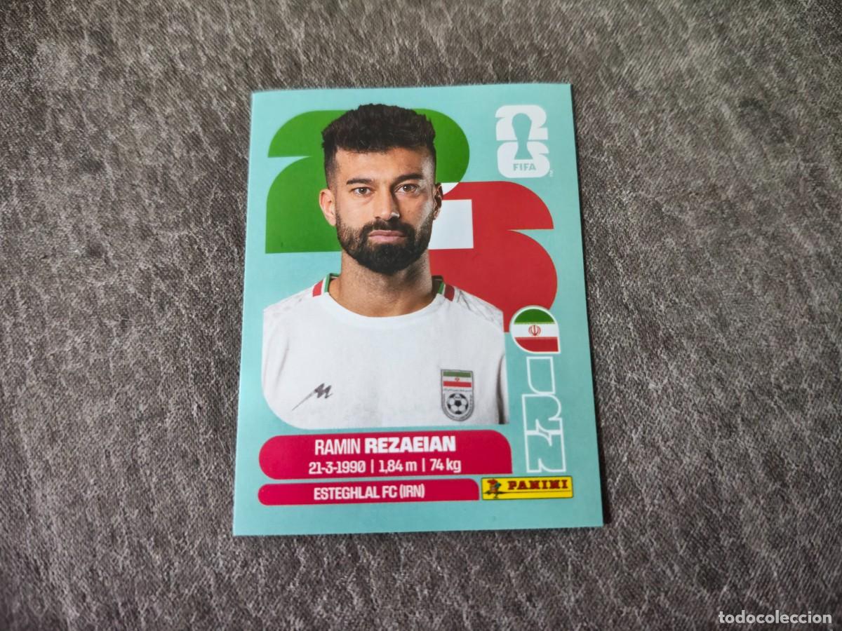 Cromos de f&uacute;tbol: Cromo IRN7 RAMIN REZAEIAN IRAN. Colecci&oacute;n FIFA WORLD CUP 2026 PANINI Nuevo