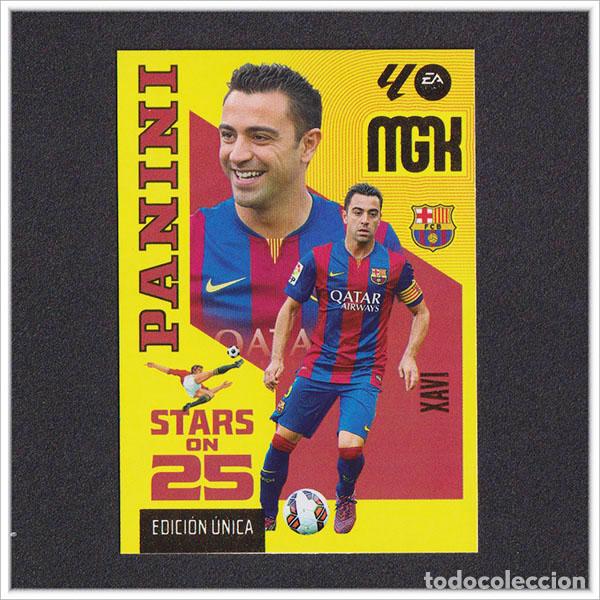 Cromos de f&uacute;tbol: MEGACRACKS 2026 2027 26 27 PANINI XAVI 427 BARCELONA BAR&Ccedil;A STARS ON 25 EDICI&Oacute;N UNICA LIGA MGK