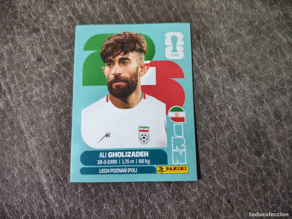 Cromos de f&uacute;tbol: Cromo IRN20 ALI GHOLIZADEH IRAN. Colecci&oacute;n FIFA WORLD CUP 2026 PANINI Nuevo