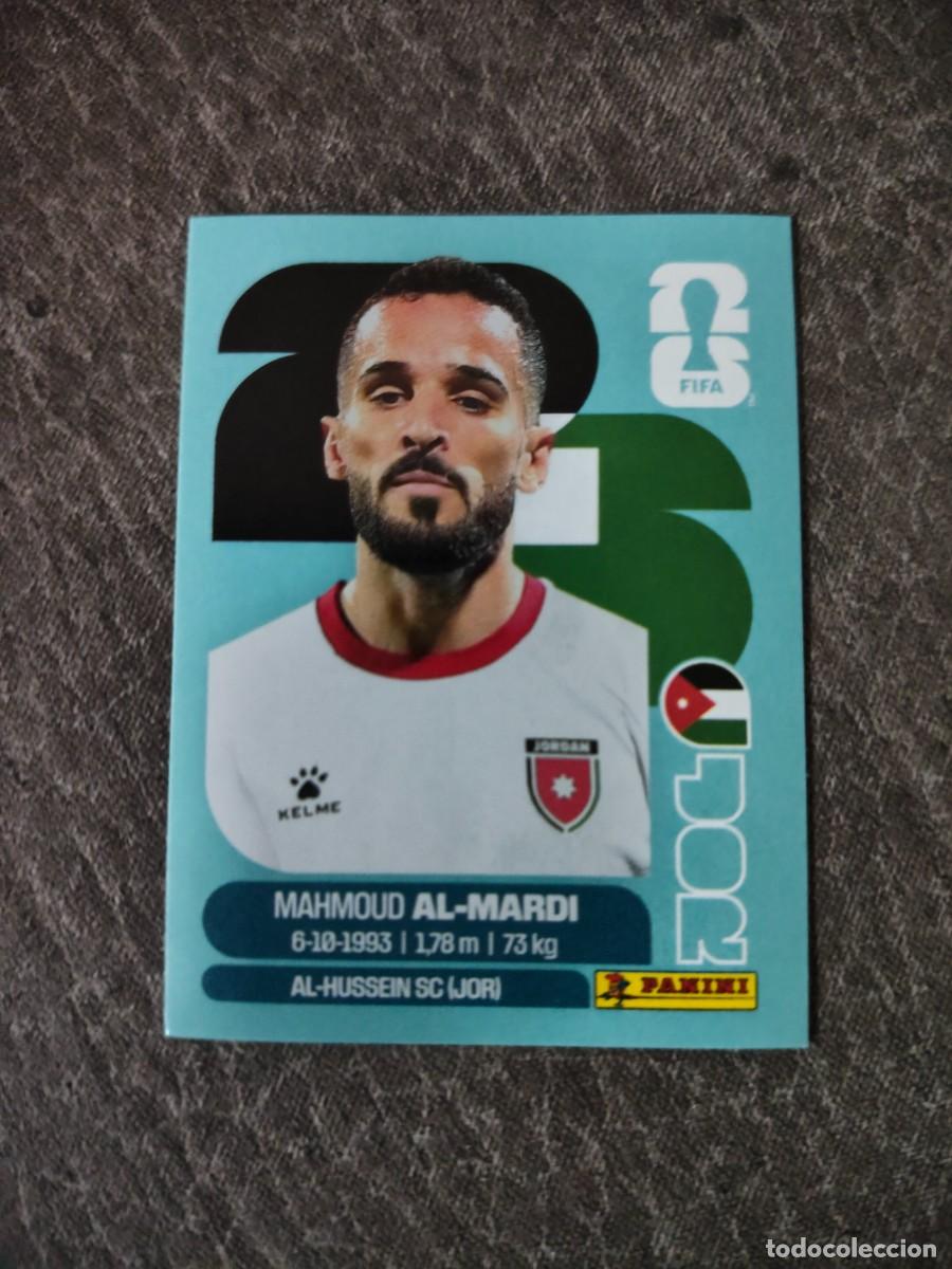 Fu&szlig;ball-Sticker: Cromo JOR17 MAHMOUD AL-MARDI JORDANIA. Colecci&oacute;n FIFA WORLD CUP 2026 PANINI Nuevo