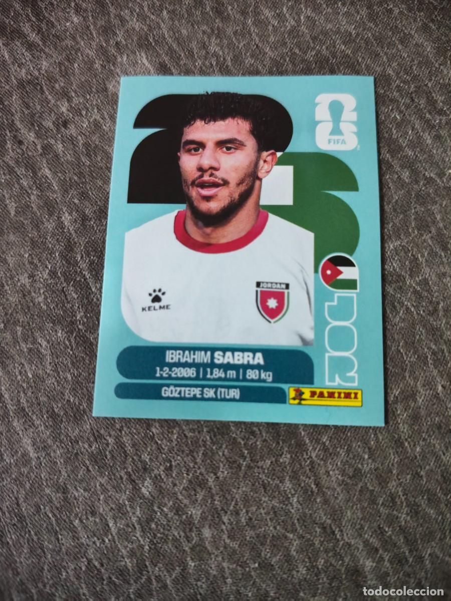 Fu&szlig;ball-Sticker: Cromo JOR20 IBRAHIM SABRA JORDANIA. Colecci&oacute;n FIFA WORLD CUP 2026 PANINI Nuevo