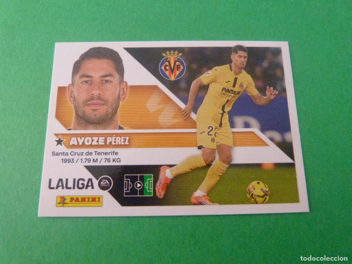 Cromos de f&uacute;tbol: CROMO FUTBOL AYOZE VILLARREAL C.F. SIN PEGAR N&ordm; 17 LIGA ESTE 2026-2027/26-27