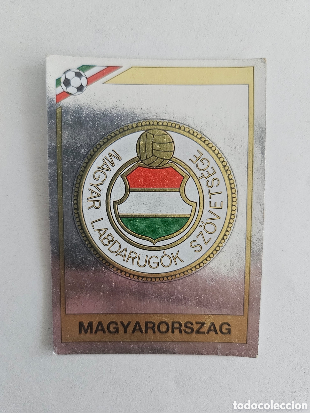 Cromos de f&uacute;tbol: CROMO SIN PEGAR - MUNDIAL MEXICO 86 - N&ordm; 200 - ESCUDO HUNGRIA - PANINI