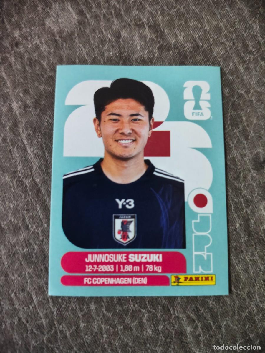 Figurine di Calcio: Cromo JPN5 JUNNOSUKE SUZUKI JAP&Oacute;N. Colecci&oacute;n FIFA WORLD CUP 2026 PANINI Nuevo