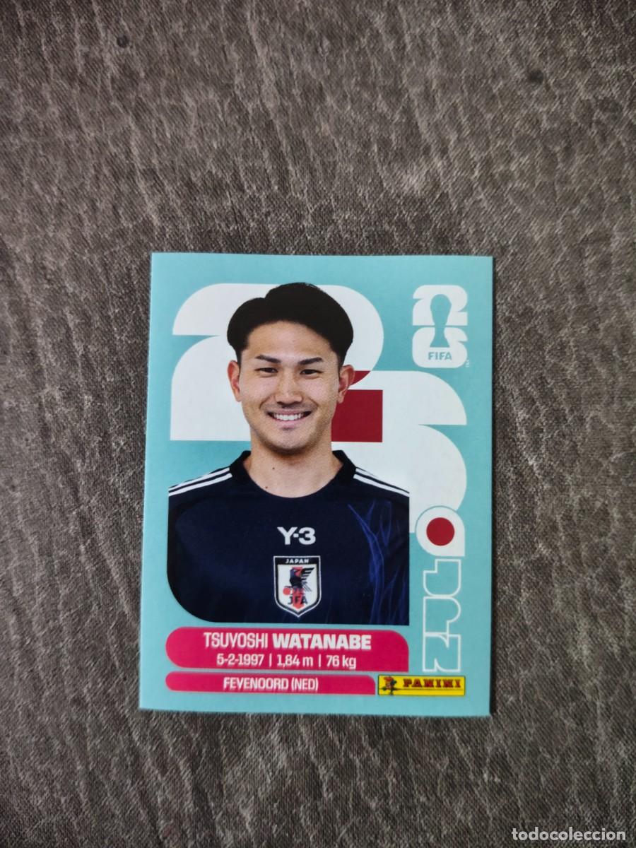Cromos de f&uacute;tbol: Cromo JPN7 TSUYOSHI WATANABE JAP&Oacute;N. Colecci&oacute;n FIFA WORLD CUP 2026 PANINI Nuevo