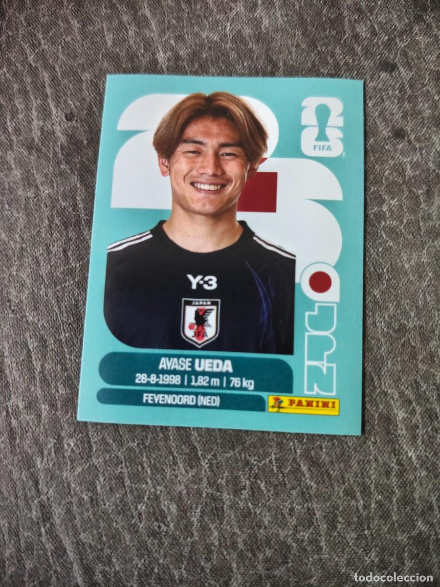 Cromos de f&uacute;tbol: Cromo JPN20 AYASE UEDA JAP&Oacute;N. Colecci&oacute;n FIFA WORLD CUP 2026 PANINI Nuevo