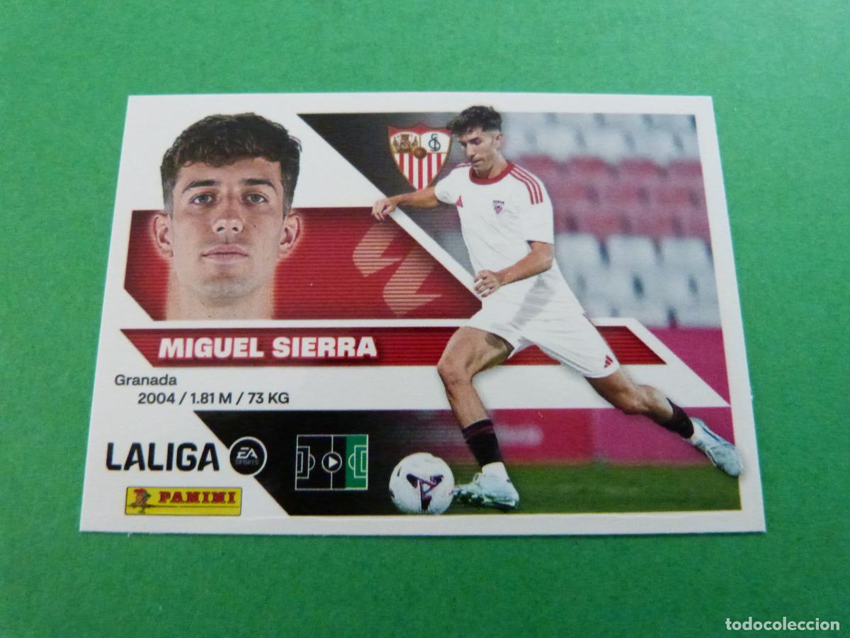 Cromos de f&uacute;tbol: CROMO FUTBOL M. SIERRA SEVILLA F.C. COLOCA SIN PEGAR N&ordm; 19 BIS 3&ordf; EDICI&Oacute;N LIGA ESTE 2026-2027/26-27