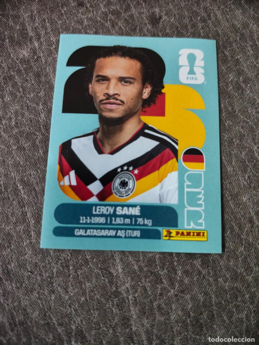 Cromos de f&uacute;tbol: Cromo GER18 LEROY SAN&Eacute; ALEMANIA. Colecci&oacute;n FIFA WORLD CUP 2026 PANINI Nuevo