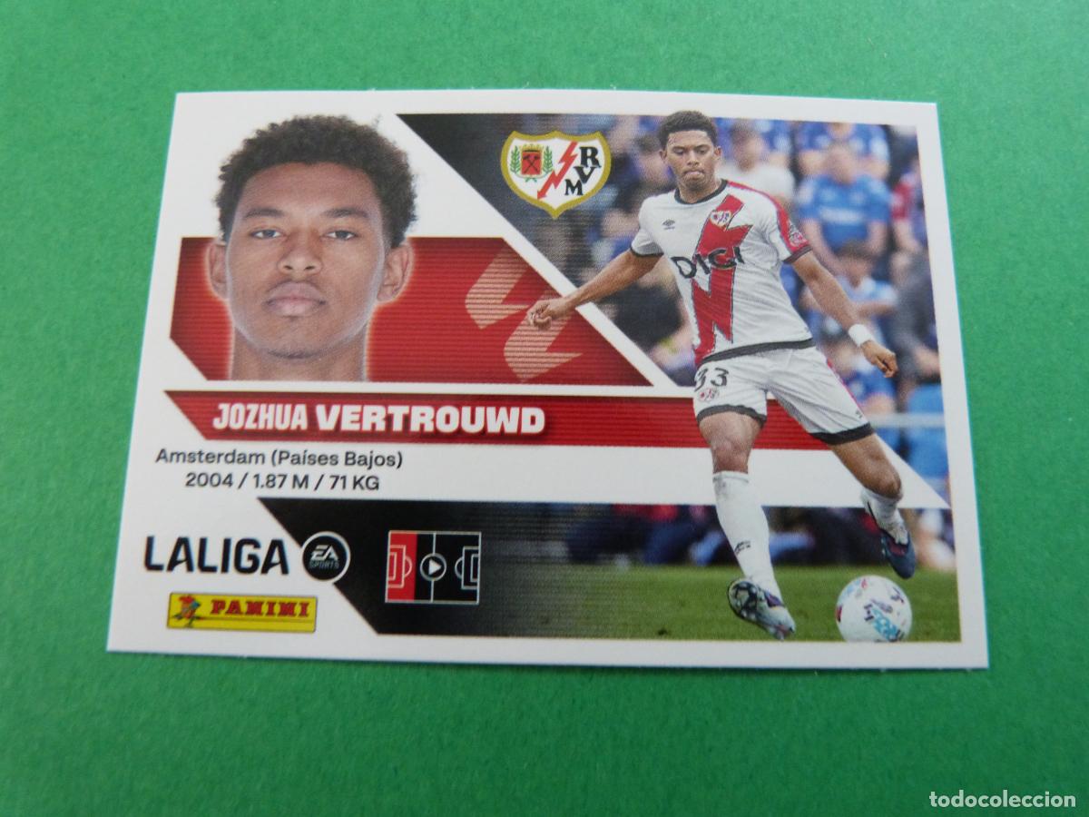 Cromos de f&uacute;tbol: CROMO FUTBOL VERTROUWD RAYO VALLECANO COLOCA SIN PEGAR N&ordm; 7 BIS 3&ordf; EDICI&Oacute;N LIGA ESTE 2026-2027/26-27
