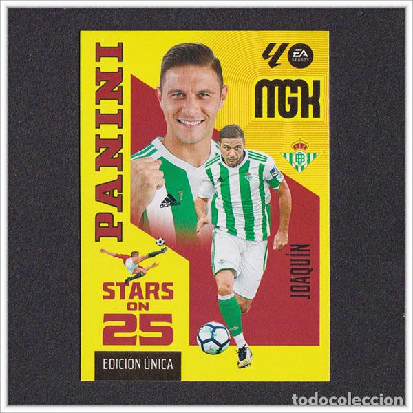 Cromos de f&uacute;tbol: MEGACRACKS 2026 2027 26 27 PANINI JOAQUIN 431 STARS ON 25 BETIS ALBUM LIGA EDICI&Oacute;N UNICA MGK
