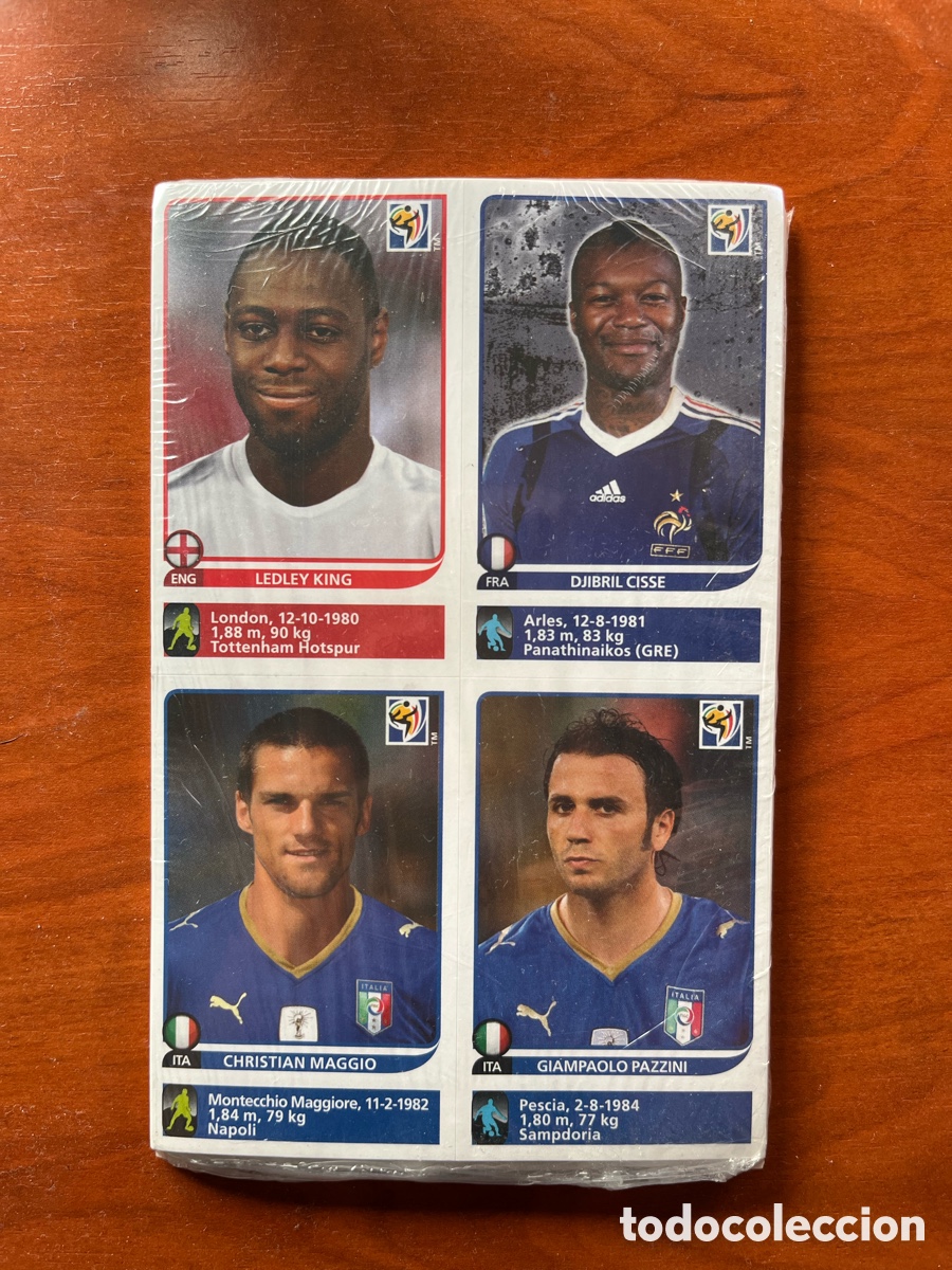 Cromos de f&uacute;tbol: MUNDIAL SUD&Aacute;FRICA PRECINTADO 80 CROMOS EXTRAS 2010 - ACTUALIZACI&Oacute;N - PANINI