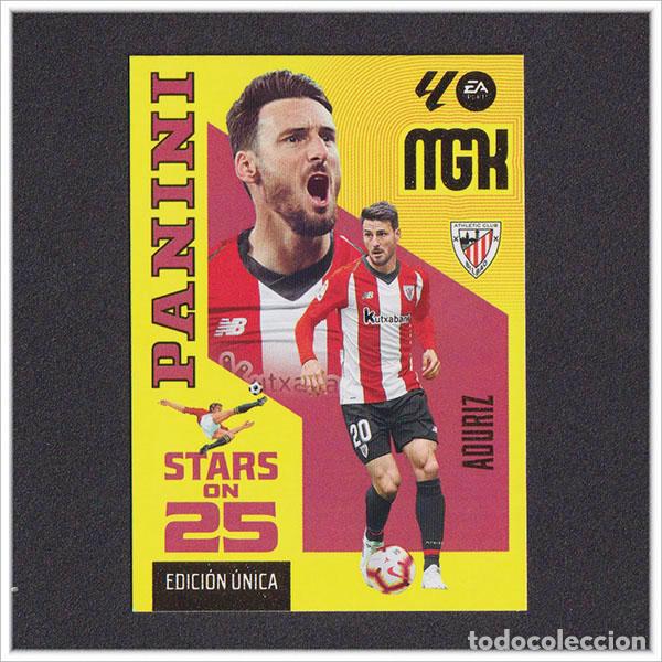 Cromos de f&uacute;tbol: MEGACRACKS 2026 2027 26 27 PANINI ADURIZ 433 STARS ON 25 ATHLETIC BILBAO LIGA EDICI&Oacute;N UNICA MGK