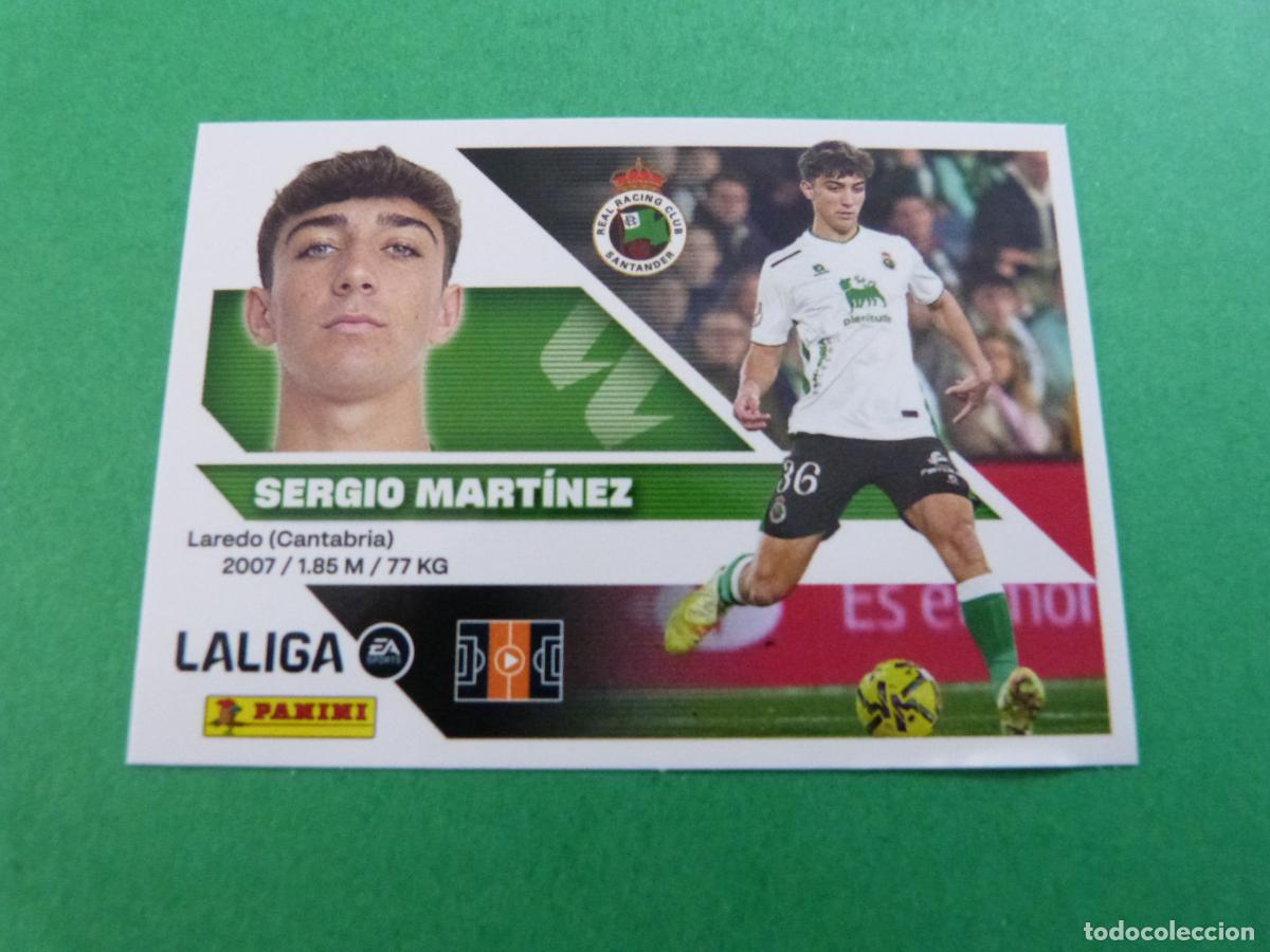 Cromos de f&uacute;tbol: CROMO FUTBOL SERGIO M. R. SANTANDER COLOCA SIN PEGAR N&ordm; 13 BIS 3&ordf; EDICI&Oacute;N LIGA ESTE 2026-2027/26-27
