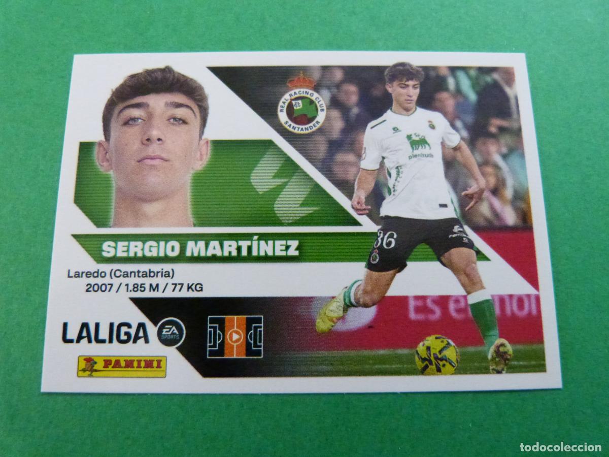 Cromos de f&uacute;tbol: CROMO FUTBOL SERGIO M. R. SANTANDER COLOCA SIN PEGAR N&ordm; 13 BIS 3&ordf; EDICI&Oacute;N LIGA ESTE 2026-2027/26-27