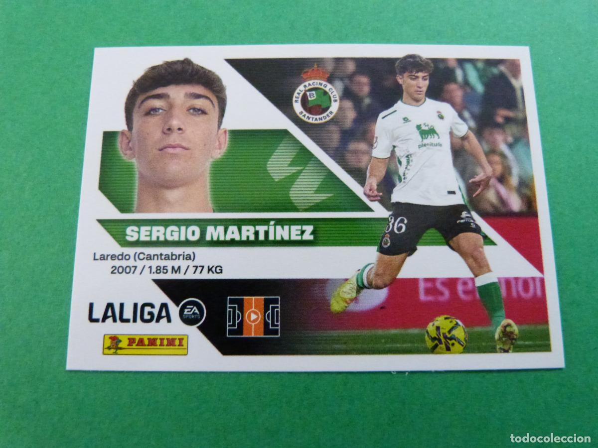 Cromos de f&uacute;tbol: CROMO FUTBOL SERGIO M. R. SANTANDER COLOCA SIN PEGAR N&ordm; 13 BIS 3&ordf; EDICI&Oacute;N LIGA ESTE 2026-2027/26-27