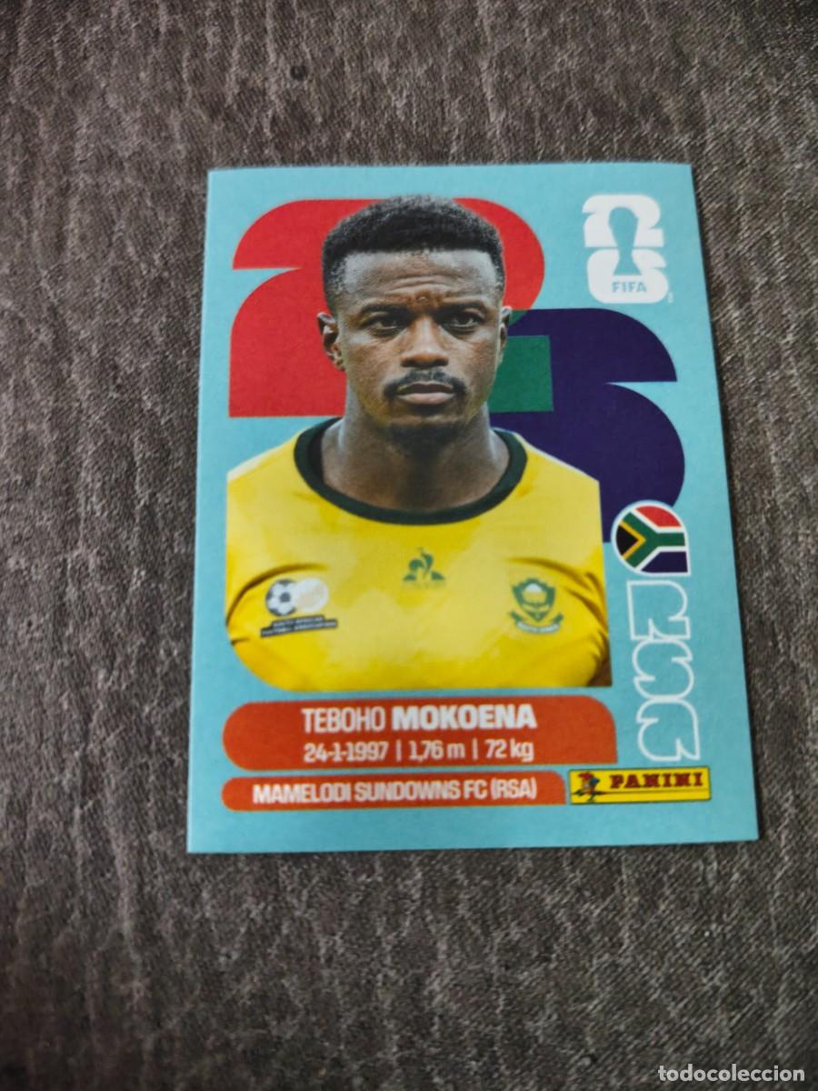 Cromos de f&uacute;tbol: Cromo RSA11 TEBOHO MOKOENA SUD&Aacute;FRICA. Colecci&oacute;n FIFA WORLD CUP 2026 PANINI Nuevo