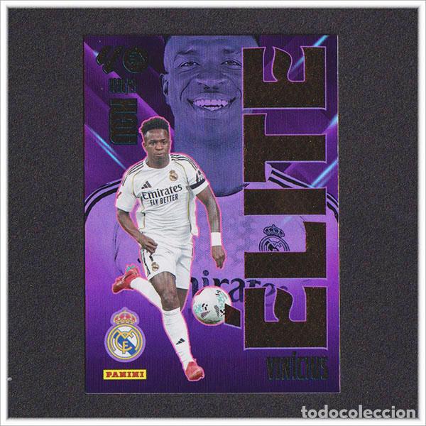 Cromos de f&uacute;tbol: MEGACRACKS 2026 2027 26 27 PANINI VINICIUS 18 ELITE REAL MADRID ALBUM COLECCI&Oacute;N LIGA MGK
