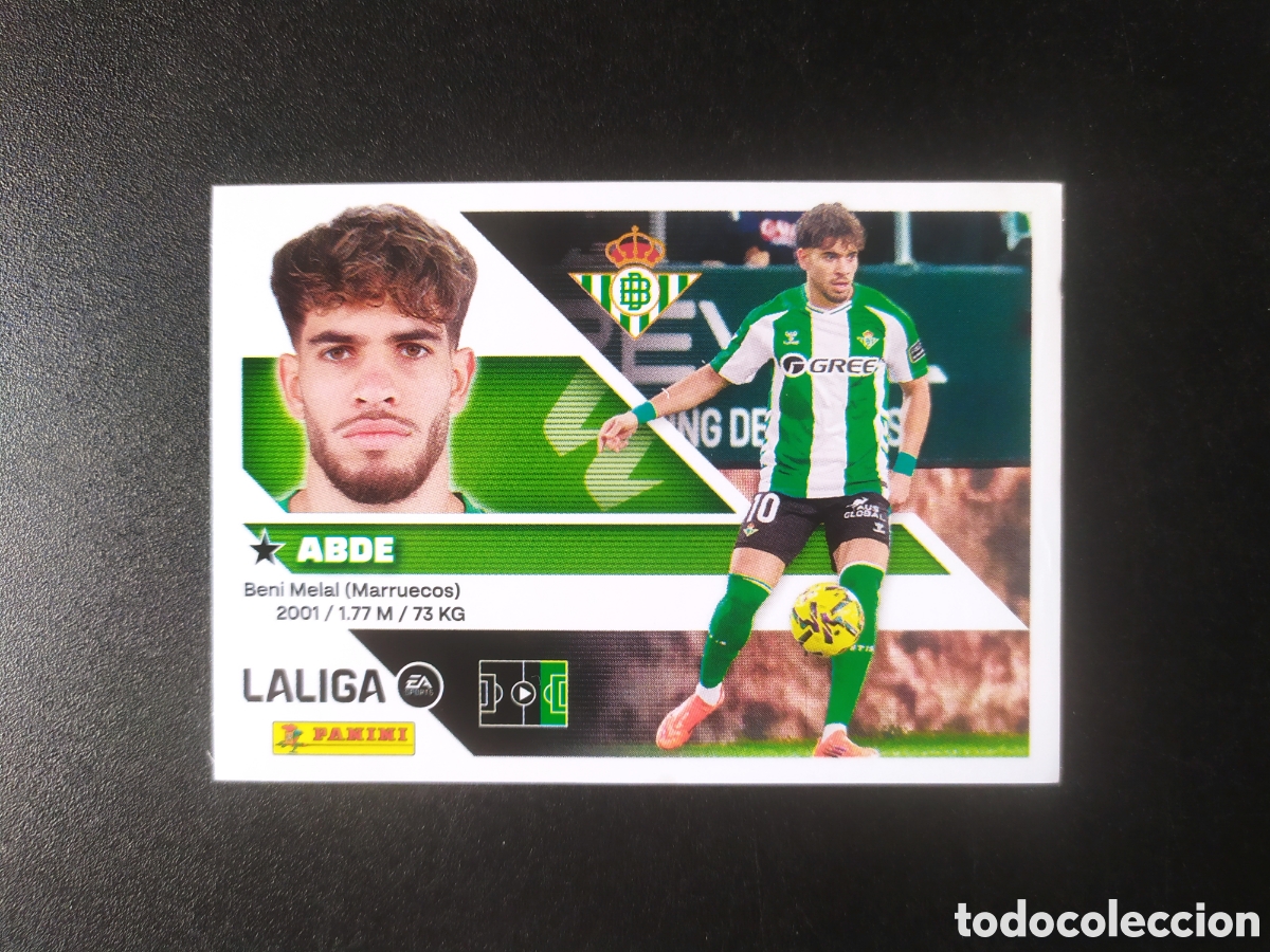Football Stickers: Liga este 2026 2027 26 27 panini Abde n&deg; 20 Real Betis