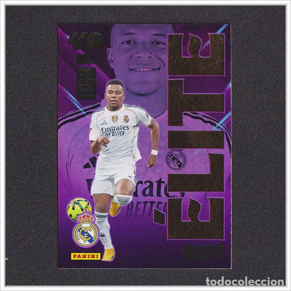 Football Stickers: MEGACRACKS 2026 2027 26 27 PANINI MBAPPE 10 ELITE REAL MADRID ALBUM COLECCI&Oacute;N LIGA MGK