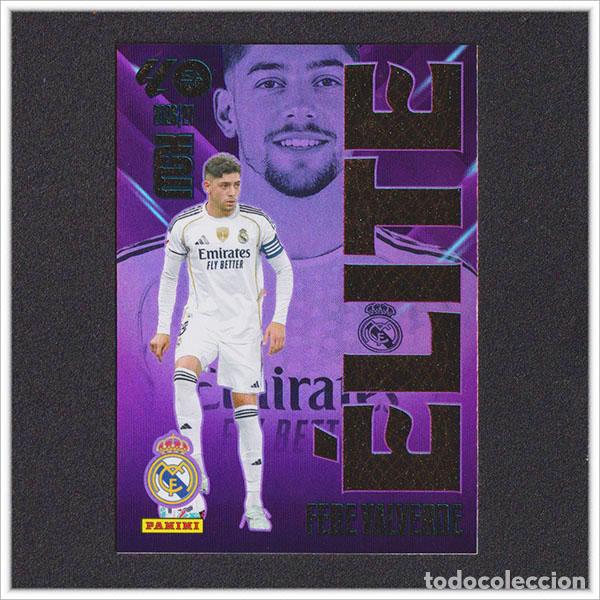 Figurine di Calcio: MEGACRACKS 2026 2027 26 27 PANINI FEDE VALVERDE 5 ELITE REAL MADRID ALBUM COLECCI&Oacute;N LIGA MGK