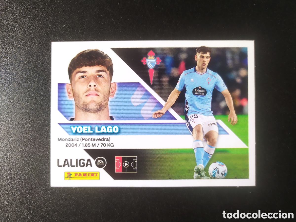 Figurine di Calcio: Liga este 2026 2027 26 27 panini Yoel Lago n&deg; 9B 9 B Celta Vigo