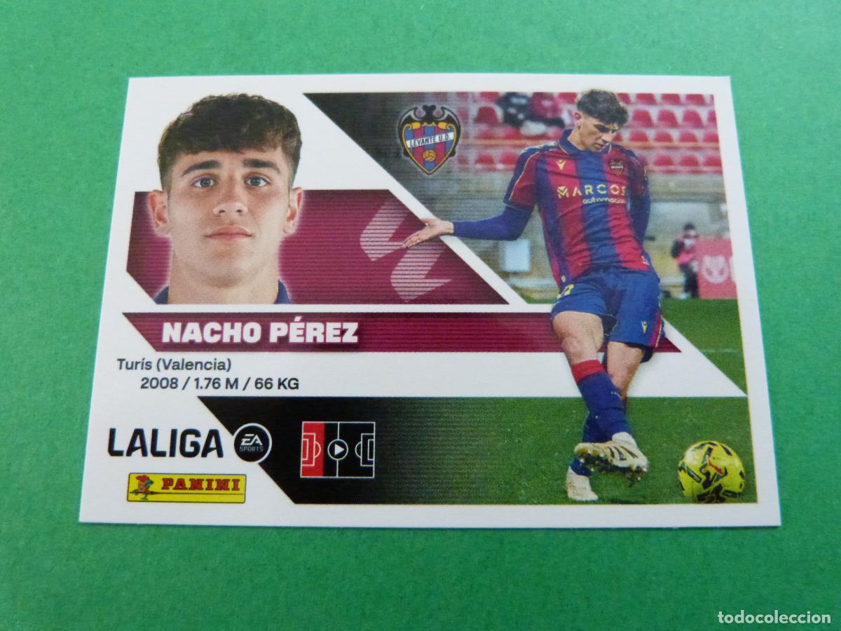 Figurine di Calcio: CROMO FUTBOL NACHO PEREZ LEVANTE U.D. COLOCA SIN PEGAR N&ordm; 6 BIS 3&ordf; EDICI&Oacute;N LIGA ESTE 2026-2027/26-27