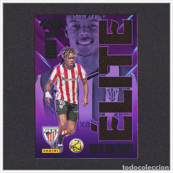 Cromos de Futebol: MEGACRACKS 2026 2027 26 27 PANINI NICO WILLIAMS 12 ELITE ATHLETIC BILBAO ALBUM COLECCI&Oacute;N LIGA MGK