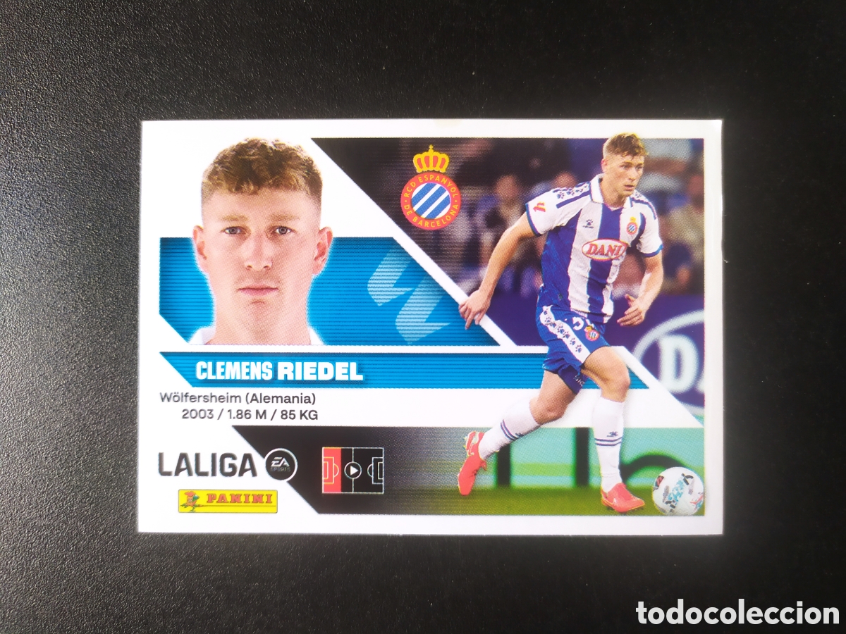 Cromos de Futebol: Liga este 2026 2027 26 27 panini Riedel n&deg; 7 Espanyol