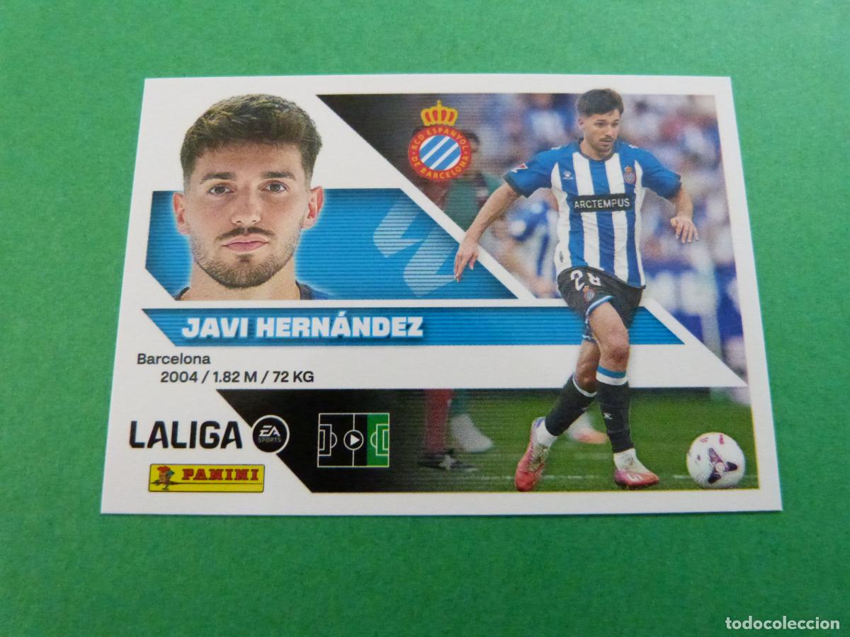 Cromos de f&uacute;tbol: CROMO FUTBOL JAVI H. R.C.D. ESPA&Ntilde;OL COLOCA SIN PEGAR N&ordm; 15 BIS 3&ordf; EDICI&Oacute;N LIGA ESTE 2026-2027/26-27