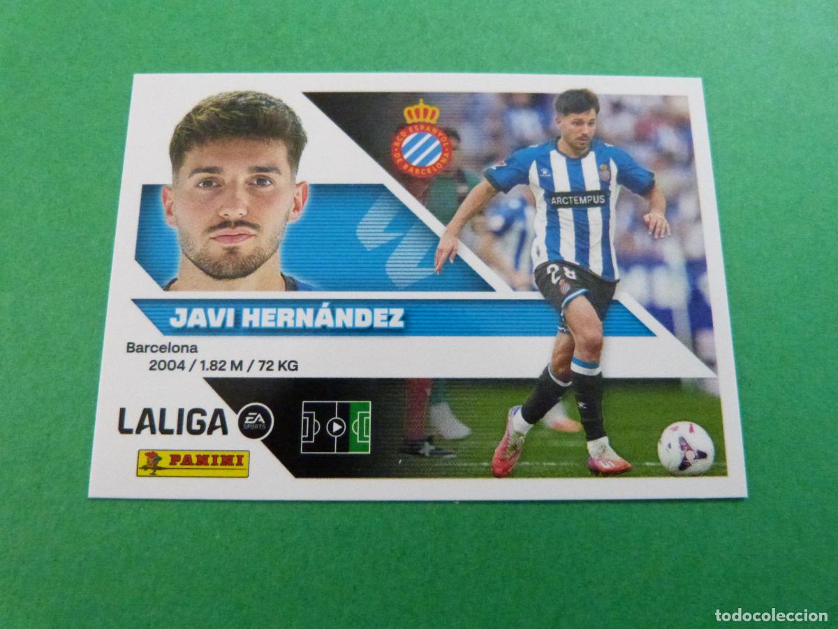Cromos de f&uacute;tbol: CROMO FUTBOL JAVI H. R.C.D. ESPA&Ntilde;OL COLOCA SIN PEGAR N&ordm; 15 BIS 3&ordf; EDICI&Oacute;N LIGA ESTE 2026-2027/26-27