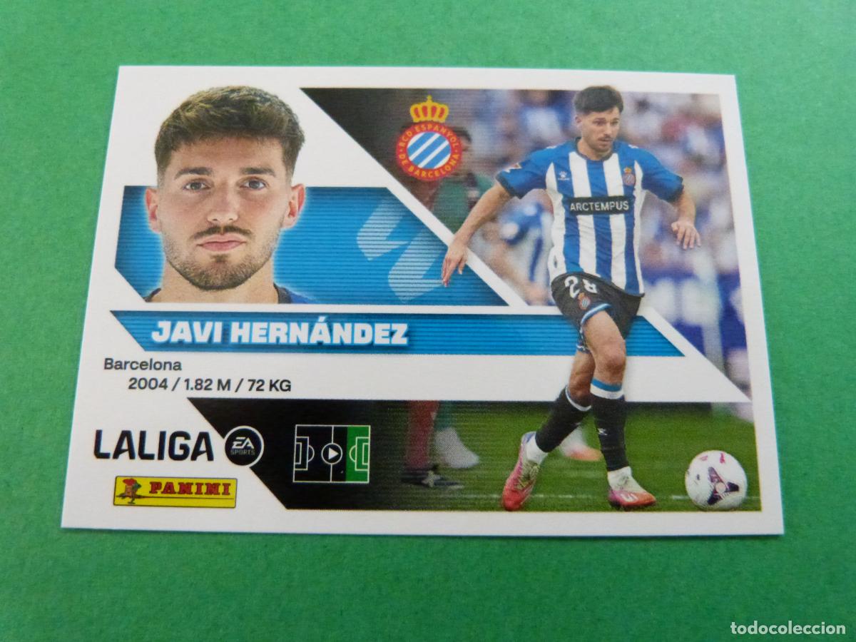 Cromos de f&uacute;tbol: CROMO FUTBOL JAVI H. R.C.D. ESPA&Ntilde;OL COLOCA SIN PEGAR N&ordm; 15 BIS 3&ordf; EDICI&Oacute;N LIGA ESTE 2026-2027/26-27