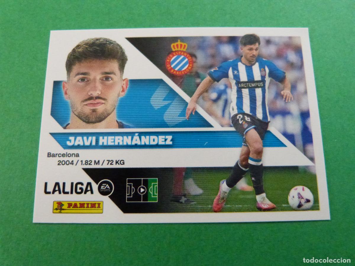 Cromos de f&uacute;tbol: CROMO FUTBOL JAVI H. R.C.D. ESPA&Ntilde;OL COLOCA SIN PEGAR N&ordm; 15 BIS 3&ordf; EDICI&Oacute;N LIGA ESTE 2026-2027/26-27