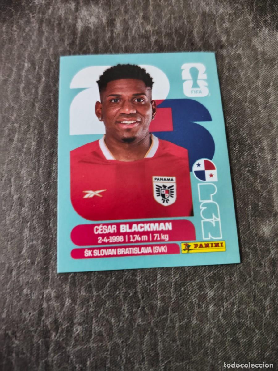 Cromos de f&uacute;tbol: Cromo PAN9 C&Eacute;SAR BLACKMAN PANAM&Aacute;. Colecci&oacute;n FIFA WORLD CUP 2026 PANINI Nuevo